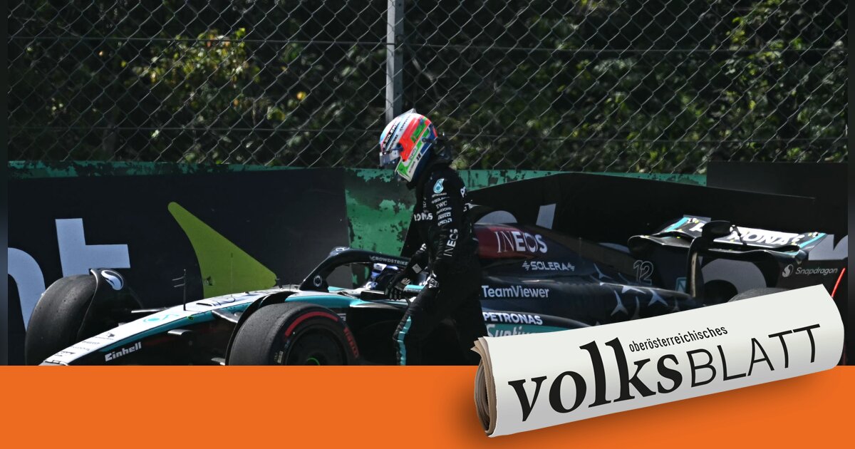 Antonelli crashes at Formula 1 debut in Monza