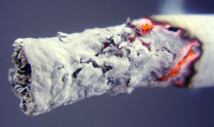 Zigarettenglut - tip of a cigaret