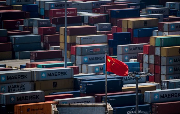   The movement of goods between the United States and China could be considerably slowed down by tariffs 