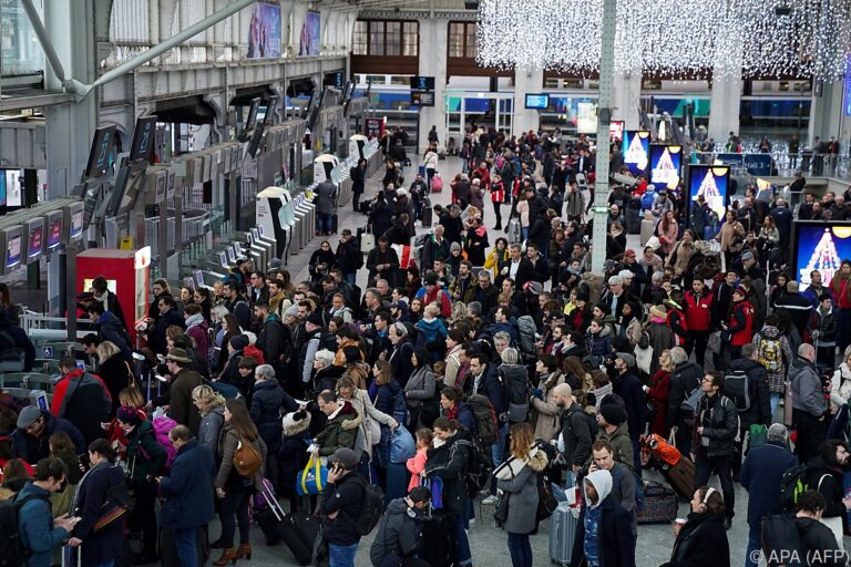 Frankreich droht zu Weihnachten Bahnchaos