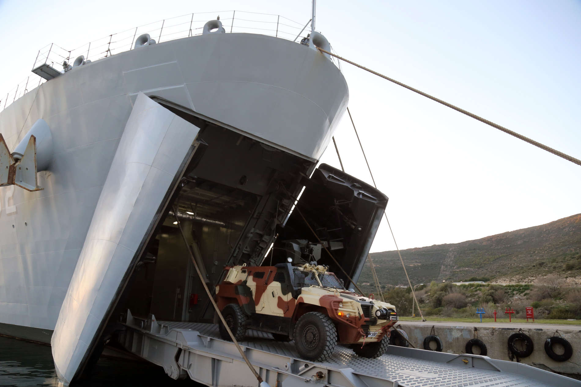 Die türkische Marine hat heuer intensiv Landungsmanöver durchgeführt — auch mit Blick auf Libyen.