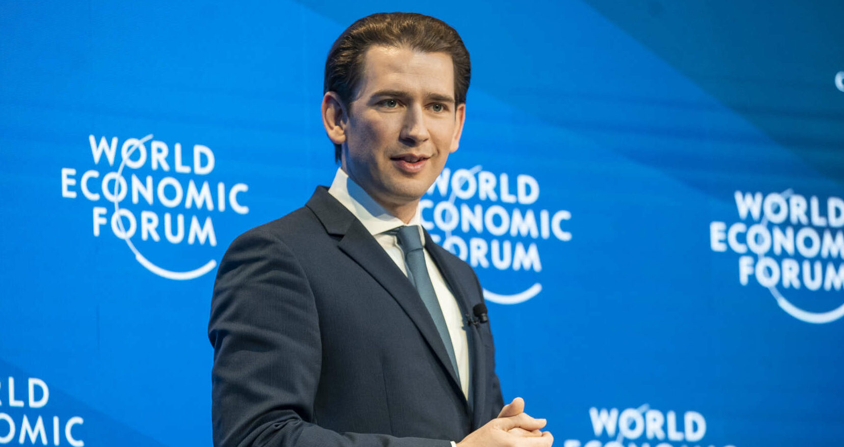 Kanzler Kurz beim Weltwirtschaftsforum in Davos: Grüne als neue Sozialdemokratie...