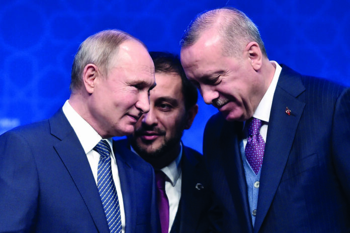 Einig: Putin (l.) und Erdogan