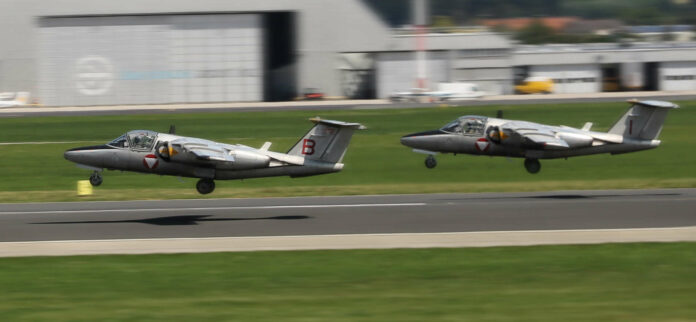 Die alten Saab 105 werden nicht mehr oft am Hörschinger Flughafen zu sehen sein.