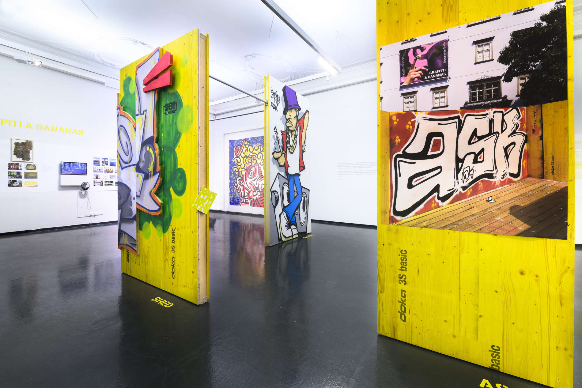 Schön bunt: die Ausstellung „Graffiti & Bananas. Die Kunst der Straße“ im Nordico