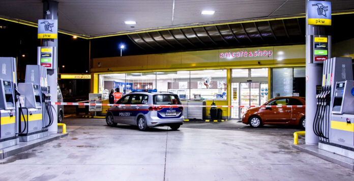 Raubberfall auf Tankstelle