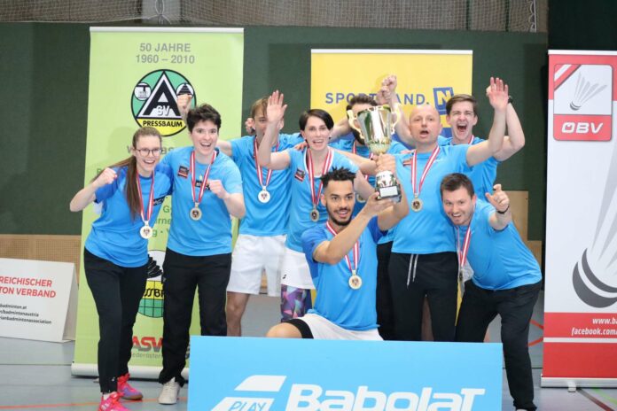 Nichts für schwache Nerven: Mit zwei Auswärtssiegen im „Golden Set“ holte sich Traun den 15. Meistertitel in der heimischen Badminton Bundesliga.