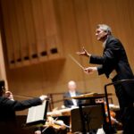 Das Bruckner Orchester Linz unter Chefdirigent Markus Poschner erklang im Konzert mit acht anderen Orchestern.