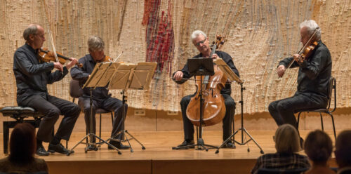 Bot zum Abschied im Linzer Brucknerhaus einen Abend mit exquisitem Programm: das legendäre Auryn-Quartett.