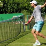 Dominic Thiem will heuer auf Rasen eine gute Figur machen, trainierte dazu erstmals in der Idylle von Kremsmünster.