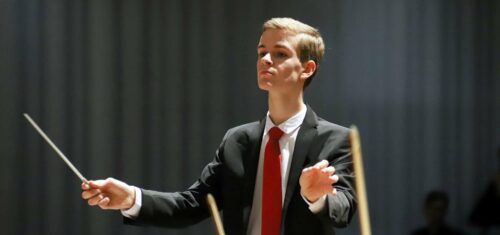 Selbstreflektiert, zielstrebig: Jung-Dirigent Matthias Achleitner