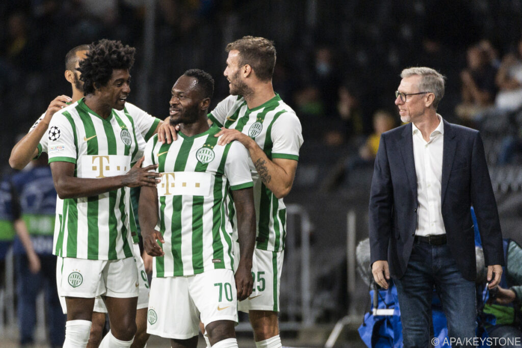 Stöger mit Ferencvaros im CL-Play-off im Hintertreffen