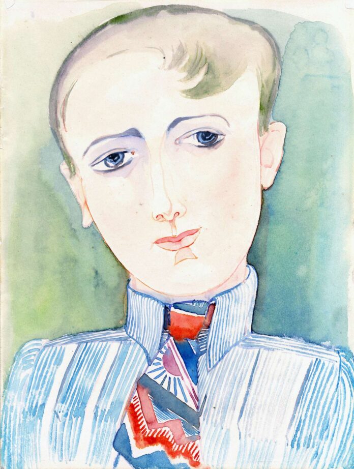 Ida Maly, Frau oder Mann Krawatte, 1928/30
