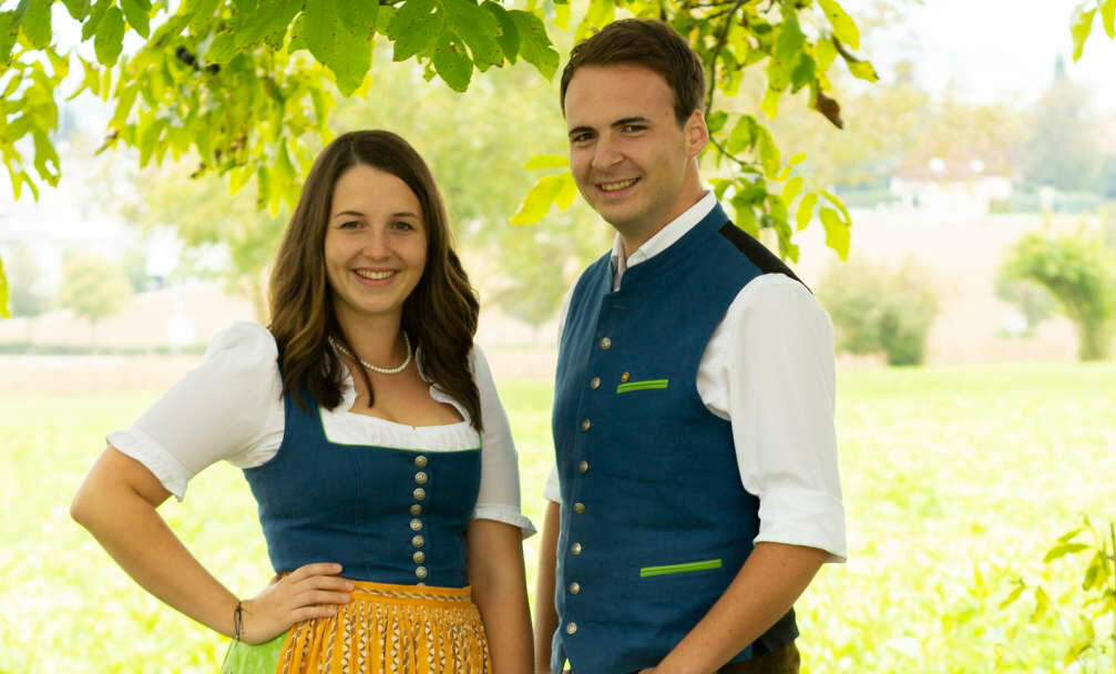 Theresa Neubauer und Stephan Eichelsberger bilden aktuell die Leitung der Landjugend Oberösterreich.
