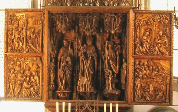 Einer der bedeutendsten Kunstschätze des Landes: der Altar in der Pfarrkirche Kefermarkt