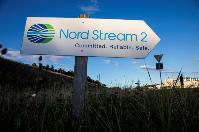 Nord Stream 2 ist fertig, aber noch ohne Betriebsgenehmigung.