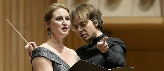 Sopranistin Jacquelin Wagner und Jérémie Rohrer