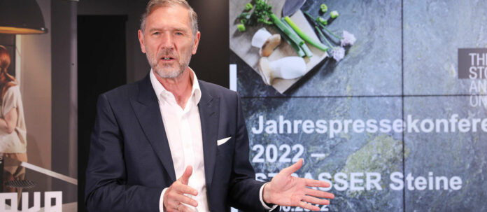 Strasser-Steine-Geschäftsführer Johannes Artmayr kann auf ein erfolgreiches Jahr 2021 zurückblicken.