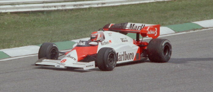 Niki Lauda legte 1984 im McLaren Porsche mit dem einzigen Sieg eines Österreichers beim Heimrennen den Grundstein zum späteren WM-Titel.