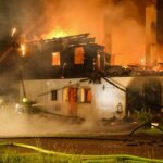 AUT, Brand Wohnhaus