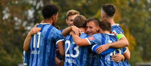 Der FC Blau-Weiß Linz hatte in den letzten Spielen eine Menge an Toren zu bejubeln..