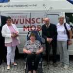 Maria P. konnte dank Wunschmobil an der Hochzeit ihres Sohnes in Steyr teilnehmen.