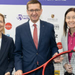 Turnierdirektorin Sandra Reichel, Sport-Landesrat Markus Achleitner und ÖTV-Sportkoordinatorin Marion Maruska (v.l.) freuen sich auf die 32. Auflage des Linzer Frauen-Tennis-Events.