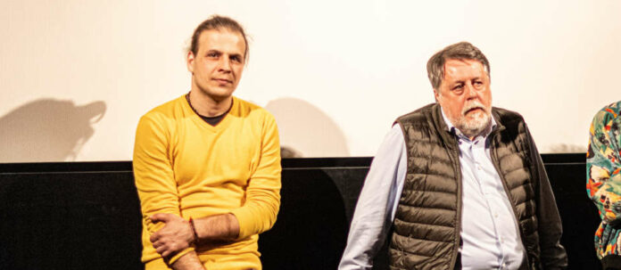 Yevhen Titarenko und Vitaly Mansky beim Filmfestival Crossing Europe in Linz