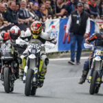 Vom Start weg bietet das Bergrennen von Landshaag prickelnden Motorradsport hautnah.