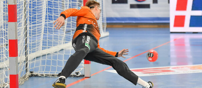 Handball-Linz-Torhüter Markus Bokesch agiert aktuell in Topform und würde für eine Final-Teilnahme sein eigenes Karriereende gerne noch nach hinten verschieben.