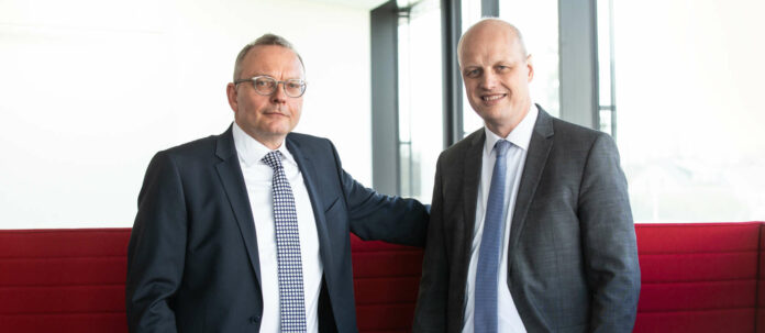 IFN yönetim kurulu üyeleri Christian Klinger (solda) ve Johann Habring, belirsiz bir tahmine rağmen bu yıl gruba 60 milyon yatırım yapıyor.