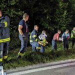 AUT, Unterwegs in Obersterreich, VU mit eingeklemmter Perso