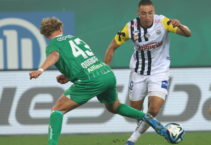 Zwei Tore von Ljubicic (r.) reichten dem LASK nicht zum Sieg in Wien gegen Rapid — Endstand 3:3.