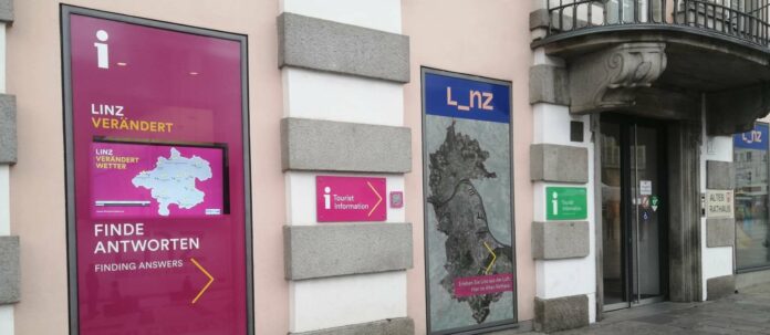Gelecekte Linz Turizm merkezinin dış girişi olacak.
