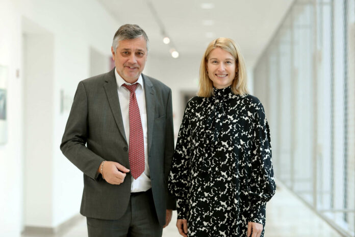Bildungsdirektor Alfred Klampfer und Bildungsreferentin LH-Stv. Christine Haberlander (ÖVP)
