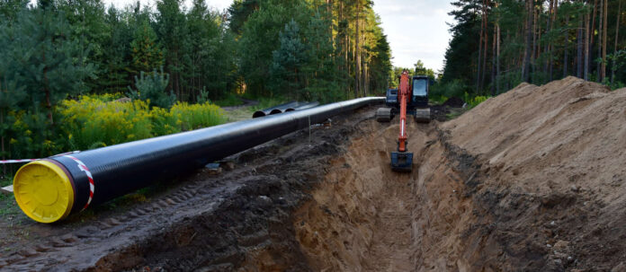 Das Bild trügt — denn noch sind im Mühlviertel keine Bagger aufgefahren, um die 40 Kilometer lange Gaspipeline „WAG-Loop“ zu errichten.
