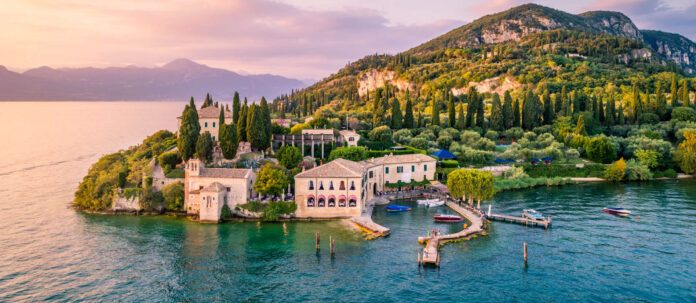 Punta San Vigilio, Verona province, Garda Lake, Veneto, Ital