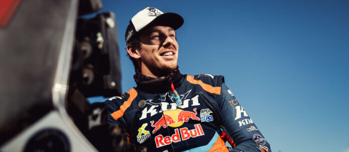 Tobias Ebster (Kini Red Bull KTM) fährt für den HSV Ried wieder durch die Wüste