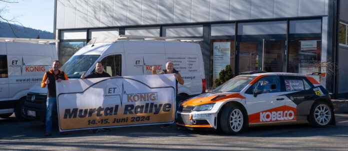 Die Namensgeber und Organisatoren der ET König Murtal Rallye: Harald König (von links), Peter Hopf und Willi , Stengg