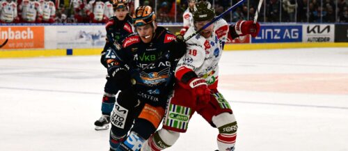 Der 19-jährige Linzer Patrick Söllinger (links vorne) steht vor seinem Nationalteam-Debüt.