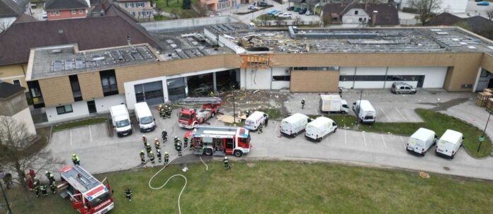 Explosion in Hartkirchener Bckerei verursacht enormen Sachs