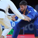 Shamil Borchashvili (blauer Judogi) ist müde und muss beim Judo-GP in Linz pausieren.