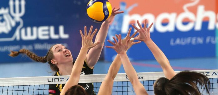 Erhobenen Hauptes wollen die Linzerinnen ins Finale der Volleyball Bundesliga einziehen