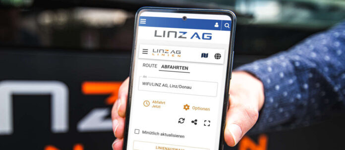 Auch die Elektronische Fahrplanauskunft der Linz Linien wird modernisiert.