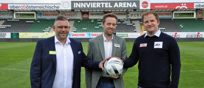 Von links: Thomas Ohrhallinger (SVR-GF Wirtschaft), SVR-Präsident Thomas Gahleitner und Wolfgang Fiala (SVR-GF Sport).