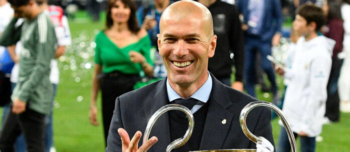 Drei Mal in Folge holte Zidane mit Real Madrid die Champions League. Davon träumen auch die Bayern...