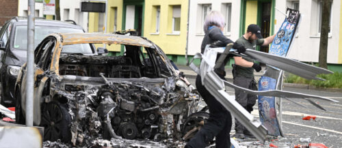 Tote und Verletzte bei Brand in Dsseldorf