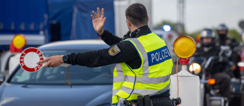 Die Polizei hat angekündigt, während der EM verstärkt Grenzkontrollen durchzuführen.