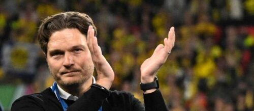 Der Applaus für Real Madrid nach dem Gewinn der Königsklasse war eine der letzten Amtshandlungen von BVB-Trainer Edin Terzic