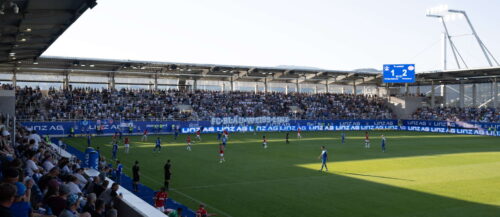 Oberösterreich hat in Sachen Stadion klar die Nase vorn, in Ried steht eine schmucke Arena, in Linz deren zwei.